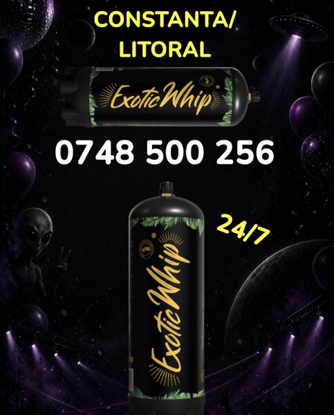 Butelie azot N2O Exotic Whip 670g 2000g, butelie frisca, Constanta